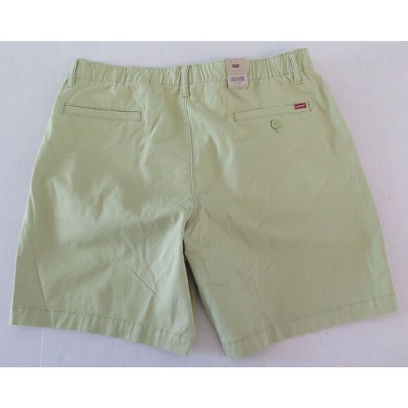 Levi's A10430011 Men's Sz L Nile Green Flat Front 8" XX Chino EZ Stretch Shorts - Picture 2 of 5